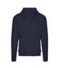 Sweat À Capuche Motif/style Signature Homme Bleu Marine Aquascutum-2