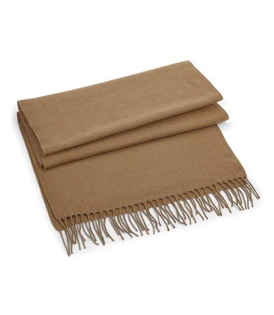 Beechfield Classic Woven Scarf (Biscuit) (One Size)