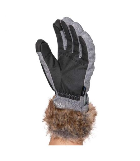 Trespass Womens/Ladies Shiloh Gloves (Platinum)