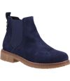 Hush Puppies Womens/Ladies Maddy Suede Ankle Boots (Navy) - UTFS8305