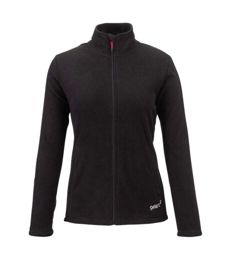 Womens/ladies Ottawa Fleece Jacket Black Gelert