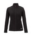 Womens/ladies Ottawa Fleece Jacket Black Gelert-2