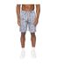 Mens Bardon Camo Cargo Shorts Light Steel Camo Crosshatch-2
