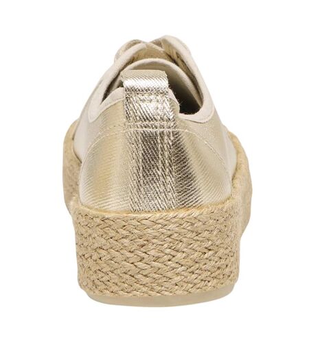 Baskets onlida femme jaune or Only