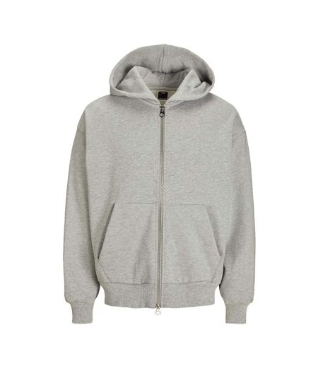 Sweat zippé gris homme jack & jones coblanks - l