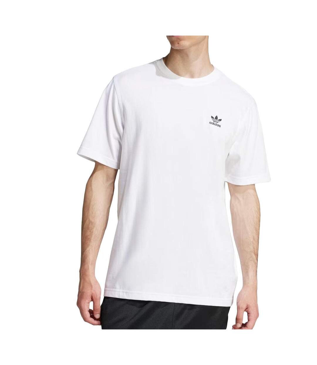T-Shirt blanc homme adidas trefoils  ji8544-1