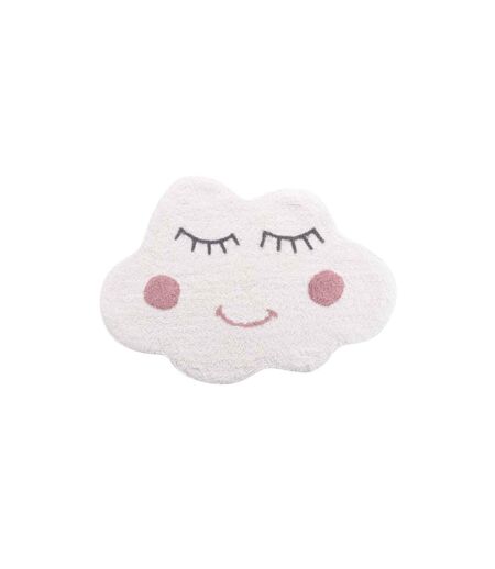 Tapis Déco Enfant Wendy 60x90cm Blanc