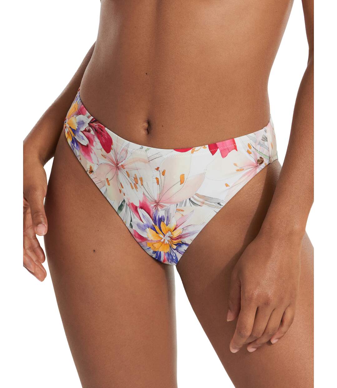 Bas maillot slip de bain échancré taille haute Tunis Lisca-1