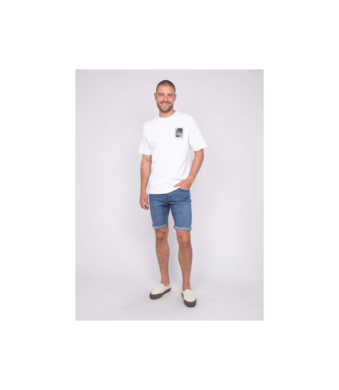 T-shirt oversize coton motifs NOBORA-4