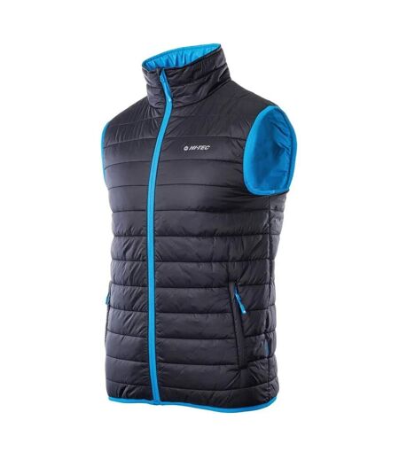 Veste Sans Manches Solner Homme Noir Bleu Clair Hi-Tec