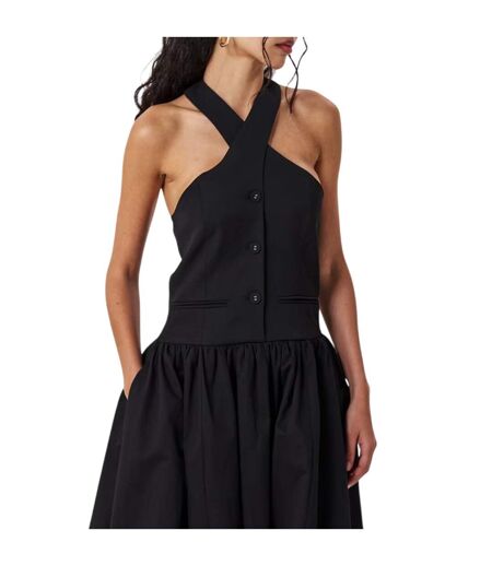 Robe Longue Officiel Alexa Femme Noir AmyLynn