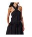 Robe Longue Officiel Alexa Femme Noir AmyLynn-3