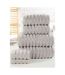 Rapport Ribbed Towel Bale Set (Pack of 6) (Silver) (One Size)