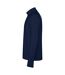Mens estambul quarter zip long-sleeved sweatshirt navy blue Roly-3