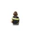 Childrens/kids Glove Hockey Backpack One Size Black Yellow Bauer-1