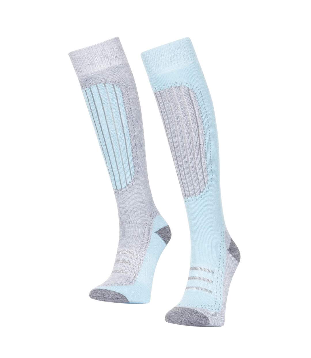 Chaussettes de ski janus femme pourpre/bleu clair Trespass