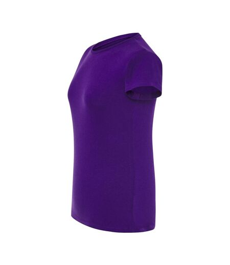 T-shirt Comfort Femme Violet JHK