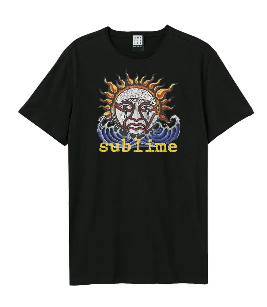 T-shirt Style Sublime Ska Sun Adulte Noir Amplified-1