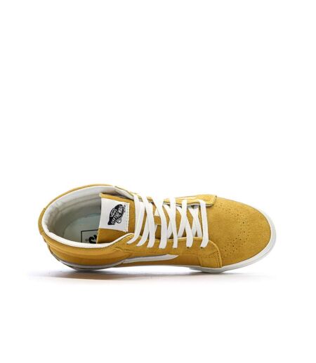 Baskets jaune homme vans sk8-mid reissue