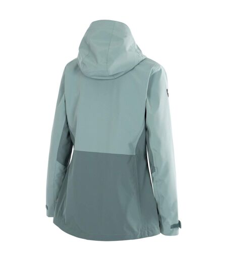 Womens/ladies Alfresco Tp75 Waterproof Jacket Teal Mist Trespass