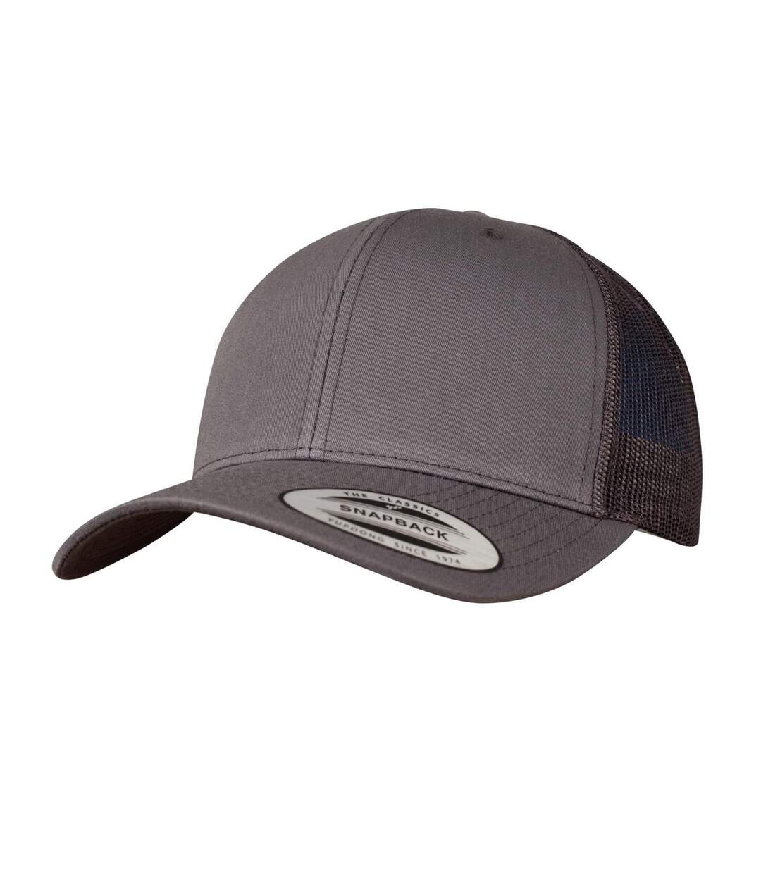 Casquette Trucker Gris Foncé Classic-1