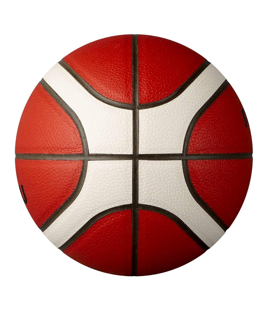 Ballon de basket premium taille 7 marron clair / blanc Molten-2