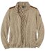 Gilet Zippé en Tricot Moucheté-3