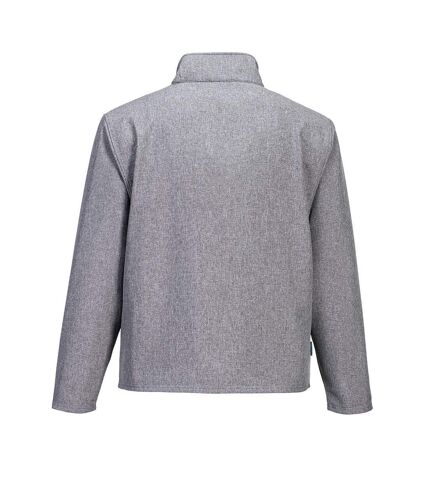 Portwest Mens Soft Shell Jacket (Grey Marl)