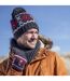 Mens Fleece Lined Thermal Winter Warm Beanie Bobble Hat with Pom Pom-5