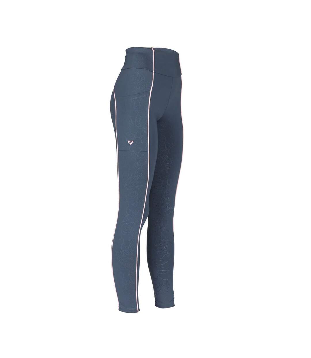 Aubrion Womens/Ladies Sculpt Linear Horse Riding Tights (Navy)