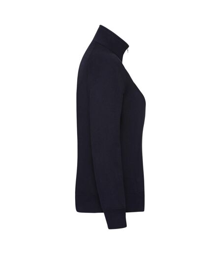 Veste De Survêtement Premium Femme Bleu Marine Sombre Fruit Of The Loom