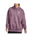 Sweat Mauve Femme Under Armour Essential Flc - L