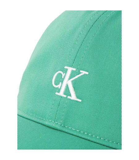 Unisex Adult Cotton Baseball Cap Green Calvin Klein