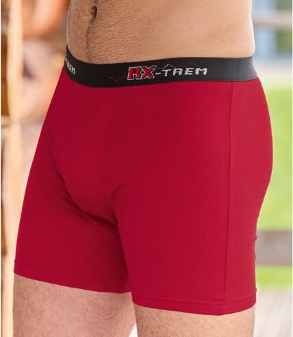 Lot de 6 Boxers Stretch Unis RX-Trem