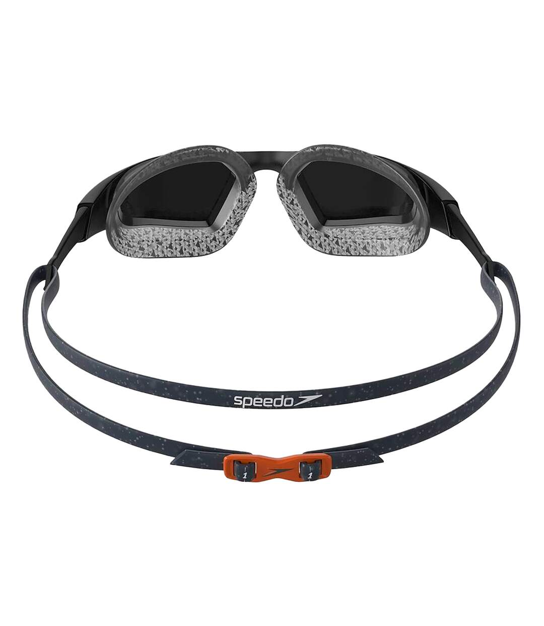 Lunettes De Natation Aquapulse Pro Adulte Gris Oxyde Noir Orange Speedo-2