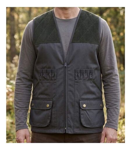 Gilet de Chasse LEDERTYS Classic LY0200 – Déperlant, Carnier PVC et Liberté de Mouvement