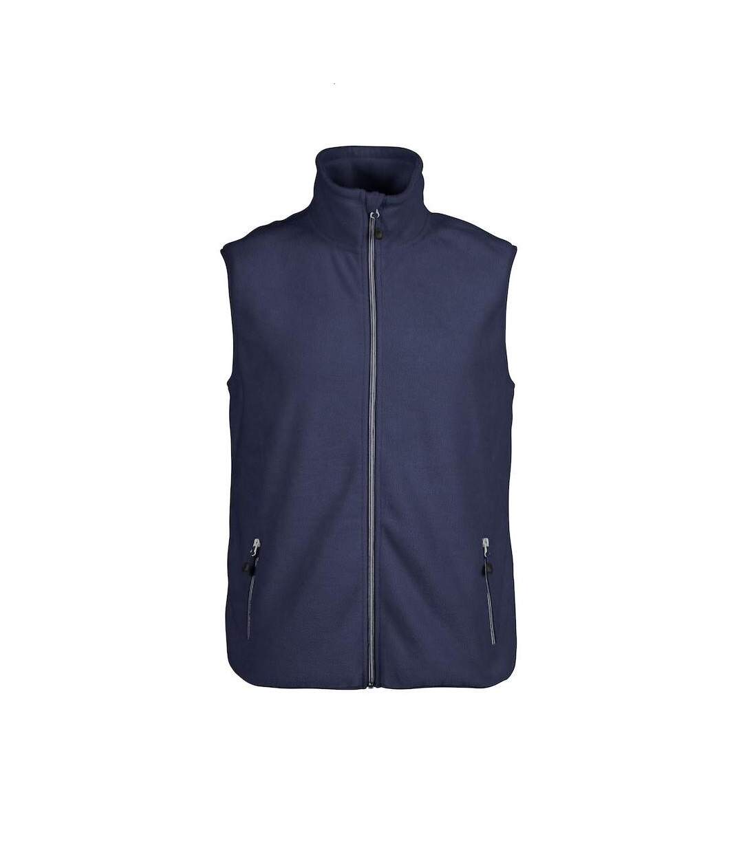 Haut Polaire Sans Manches Sideflip Homme Bleu Marine Printer RED-1