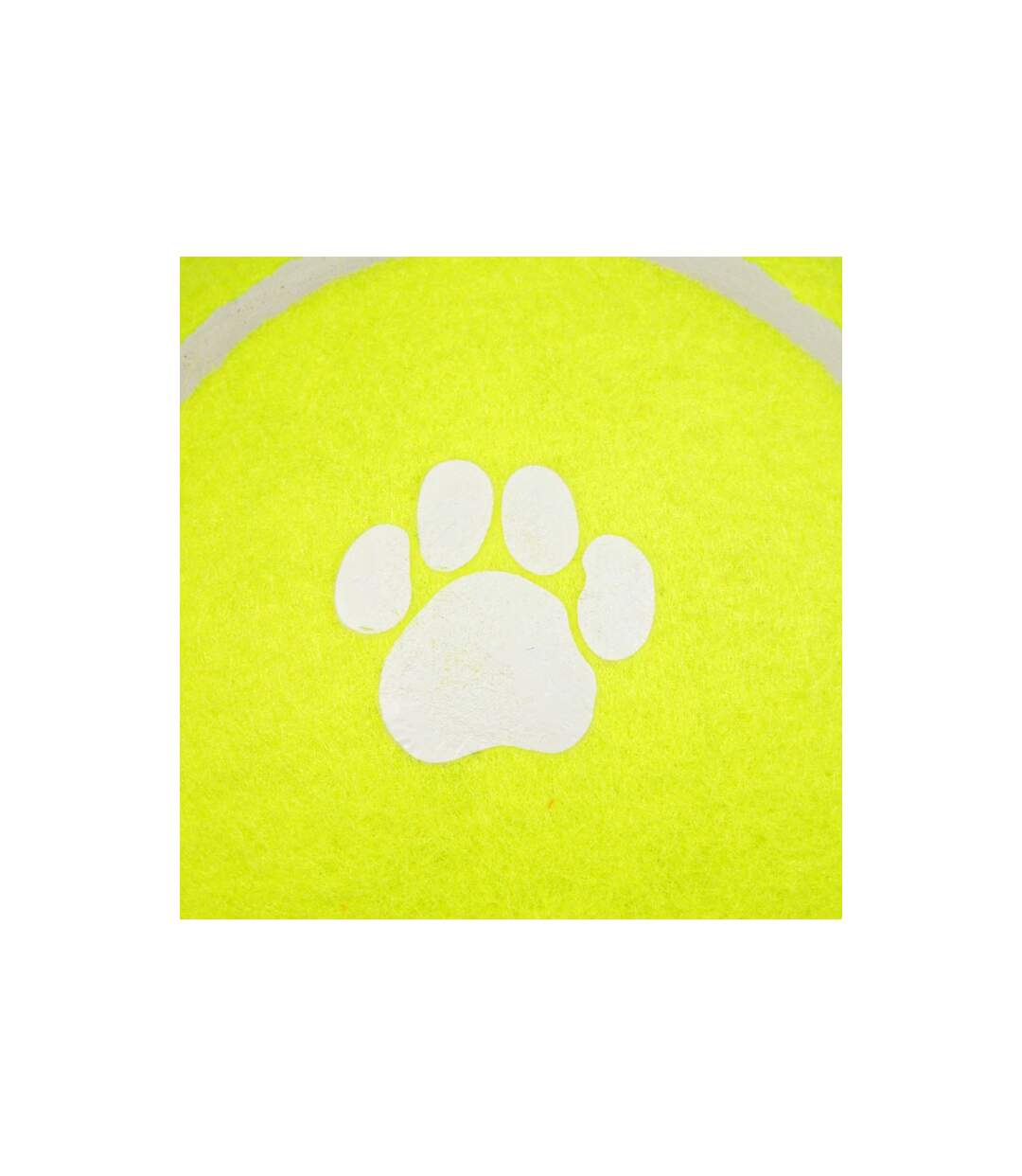 Jouet pour Chien Balle de Tennis 15cm Jaune-2