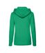 Sweat À Capuche Classic Femme Vert Kelly Fruit Of The Loom-2