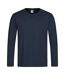 Stedman - T-shirt à manches longues classique - Homme (Bleu nuit) - UTAB277