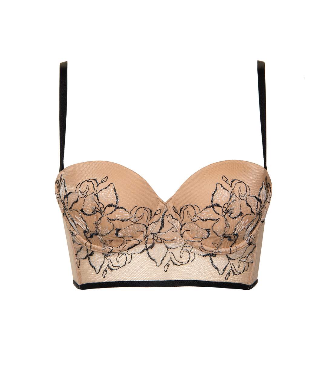 Soutien-gorge bustier balconnet push-up Ruby Lisca-4