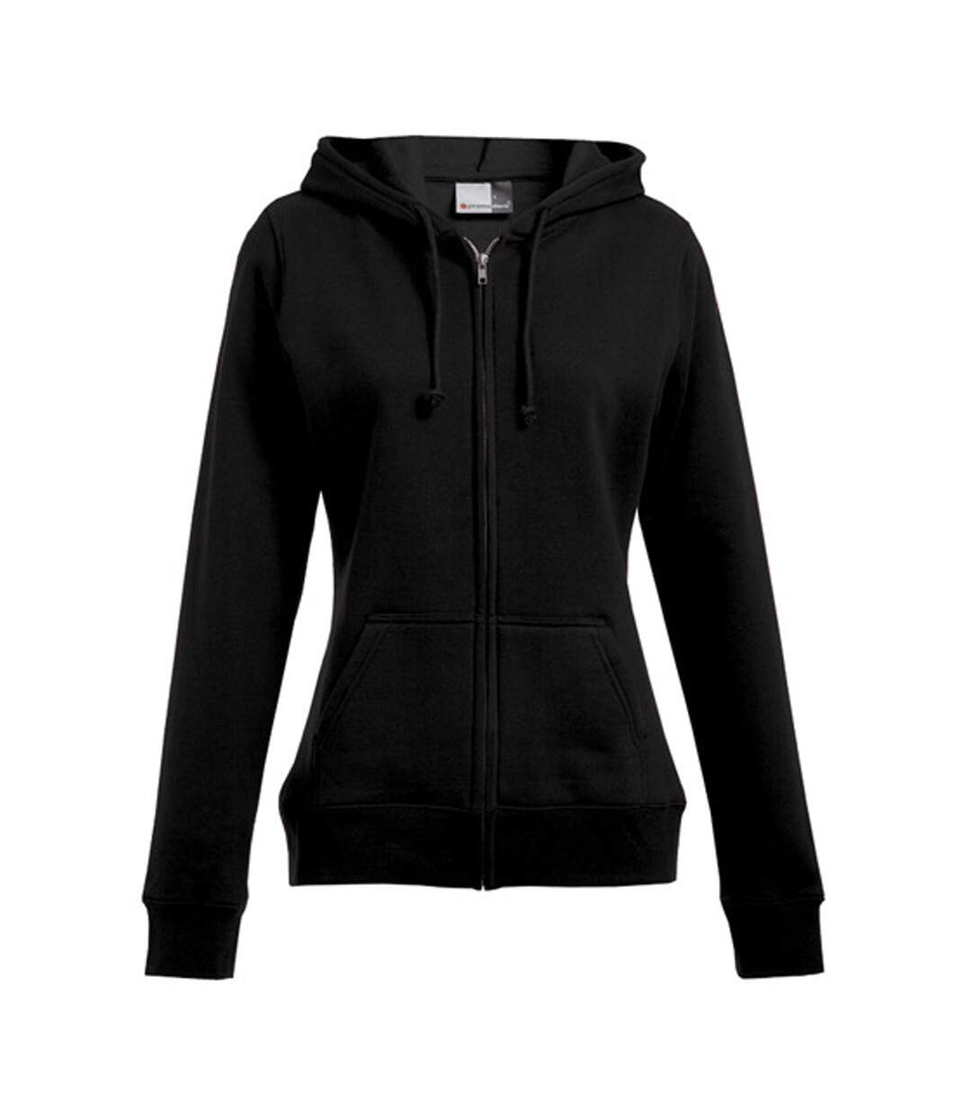 Veste À Capuche 80/20 Femme Noir Promodoro-1