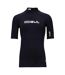 Mens Logo Rash Guard Black Gul-1