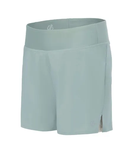 Womens/ladies Nimble 2 In 1 Shorts Glacier Green Dare 2B
