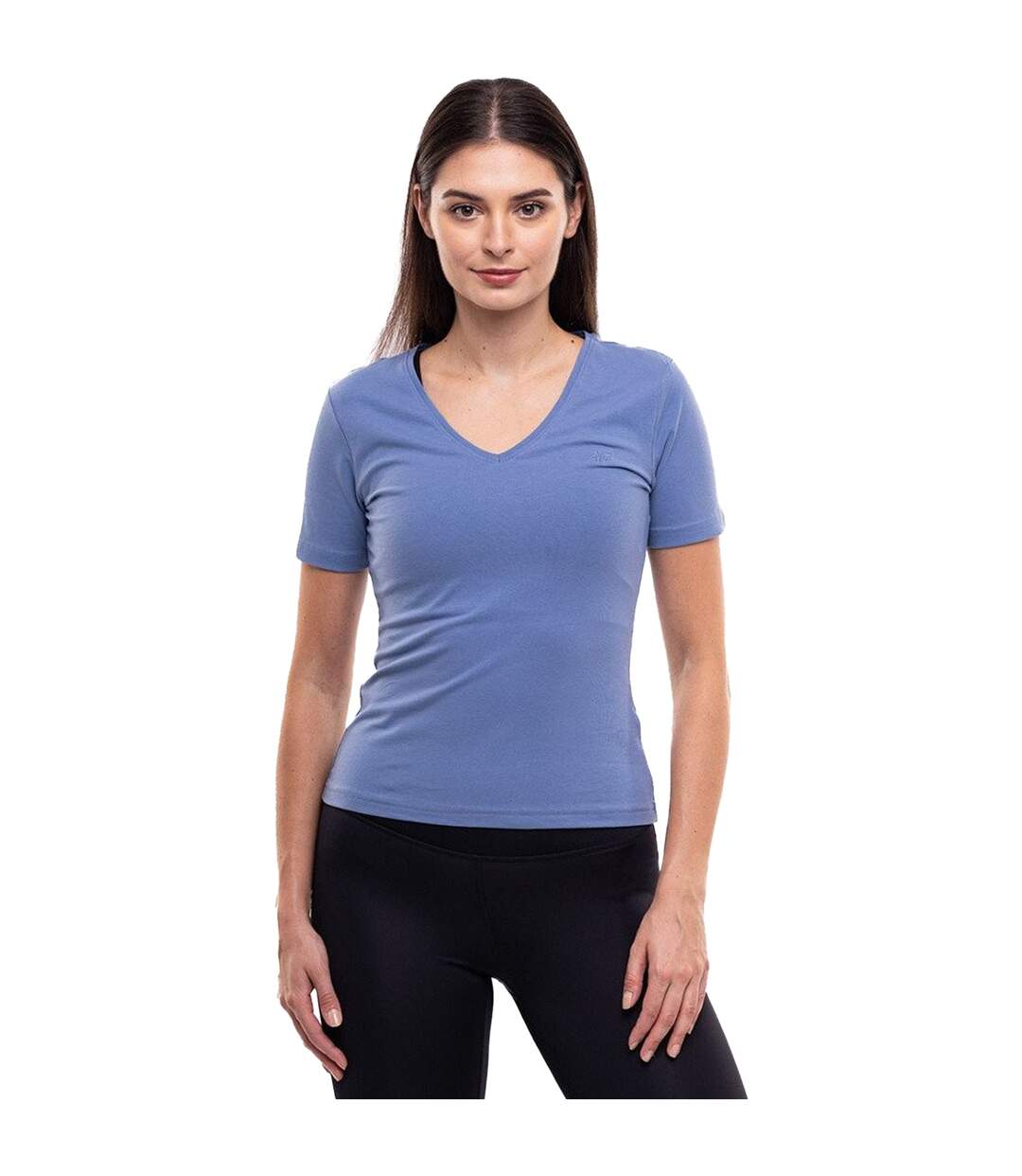 T-shirt F1649 Femme Bleu 4F-1