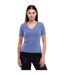 T-shirt F1649 Femme Bleu 4F-1