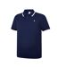 Polo Motif/style Signature Homme Bleu Marine SoulCal-3