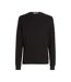 Mens Waffle Long-sleeved Top Black Calvin Klein-1