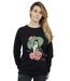 Disney - Sweat MULAN MAGNOLIA COLLAGE - Femme (Noir) - UTBI13791-2