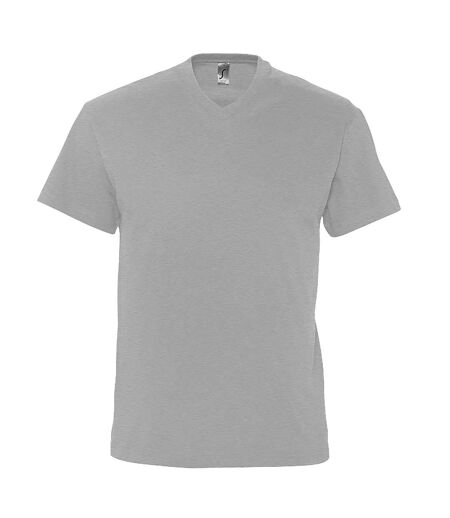 SOLS Mens Victory V Neck Short Sleeve T-Shirt (Grey Marl) - UTPC388